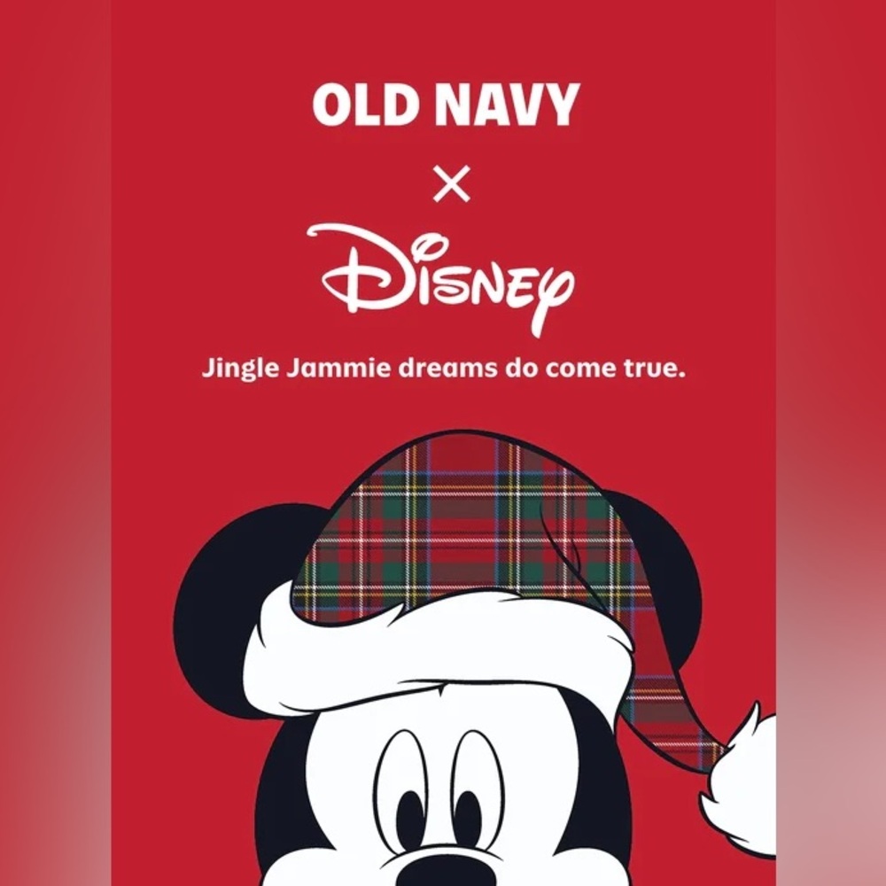 Old Navy x Disney Mickey & Friends Red Flannel Boxer Shorts - Picture 6 of 7